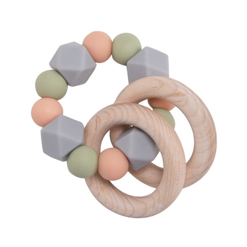 Baby Wooden Food Grade Teether Pacifier