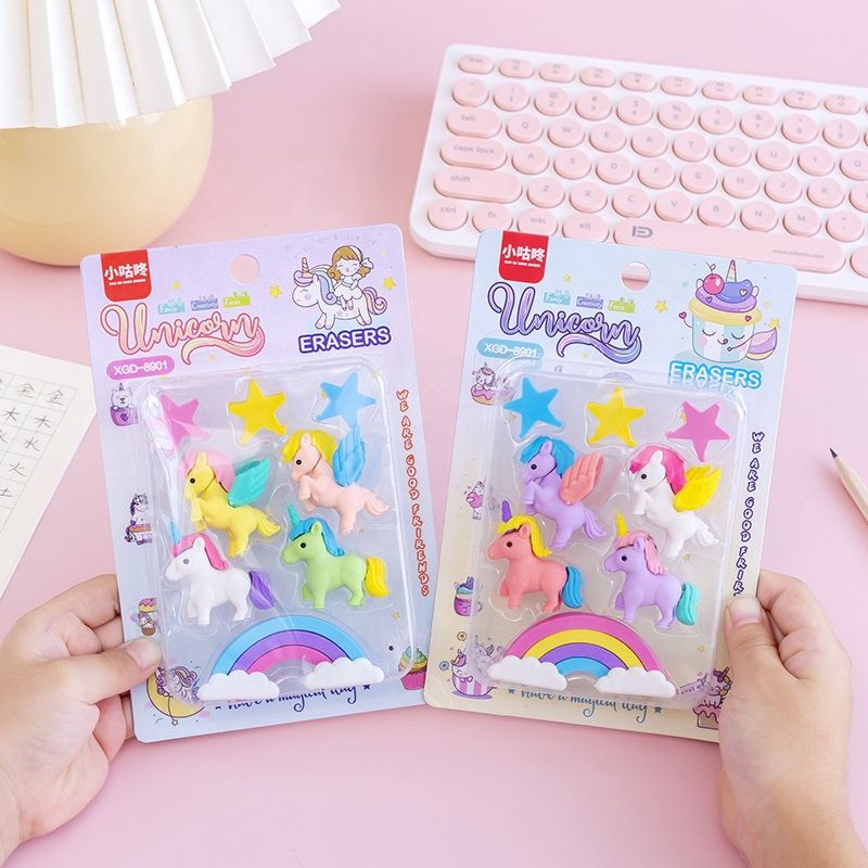 Cute Eraser Set