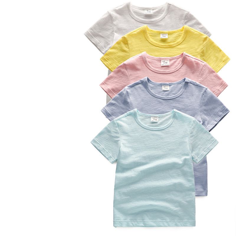 Bamboo Tshirt Plain Kids T Shirt Blank Kids Tshirt