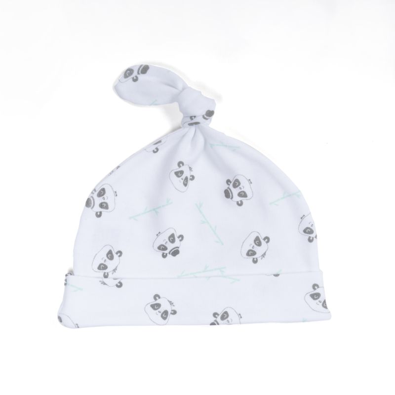 Beanie Hat Baby Comfortable Baby Hats Soft Knotted Baby Hat