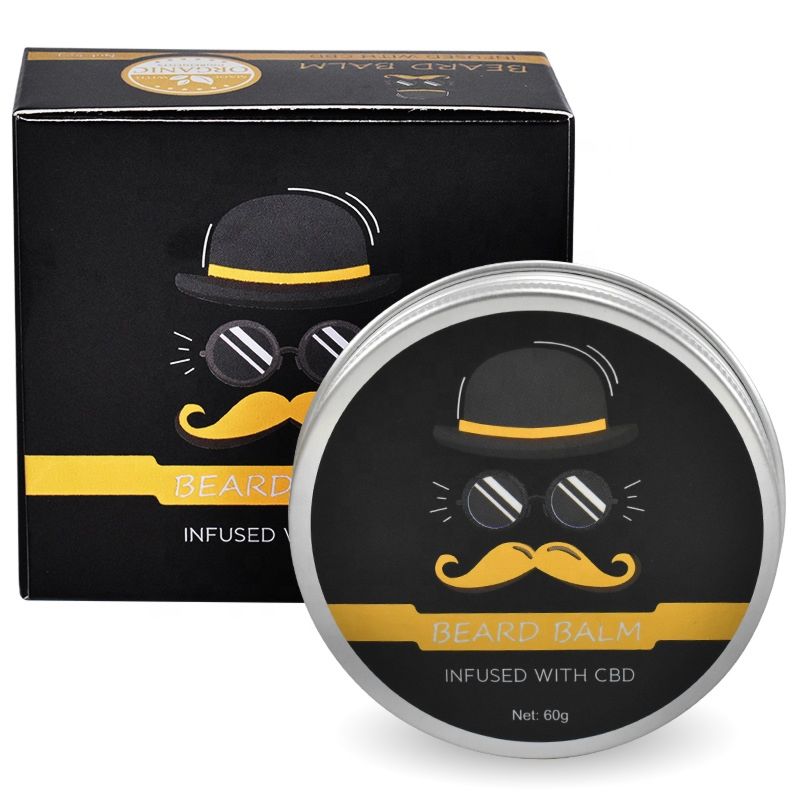 Beard Balm Private Label Natural Ingredients Moisturizing Nourishing Beard Balm for Men Styling Beard Balm