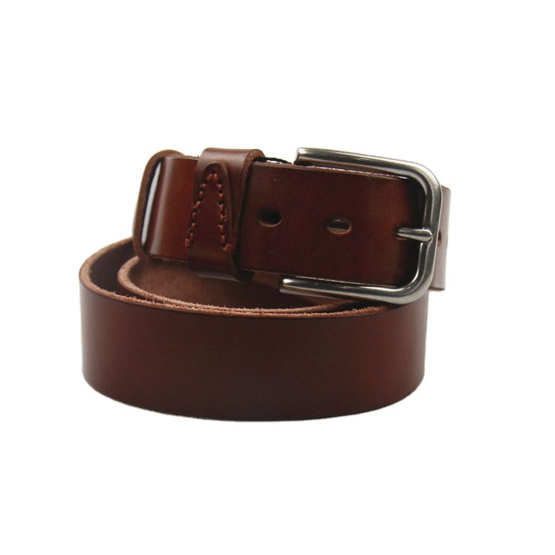 Belt Strap Belts for Men Stock No Buckle Belts Genuine Leather Black Brown
