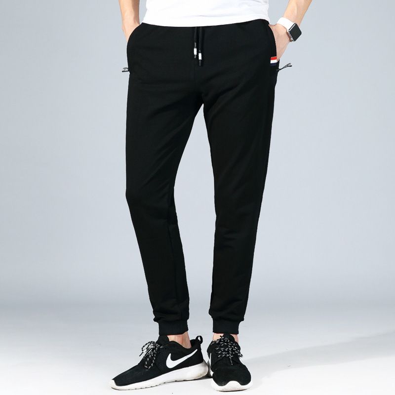 Big Size Knitting Men Casual Slim Fit Track Pants Baggy Oversized Jogger Sweatpants