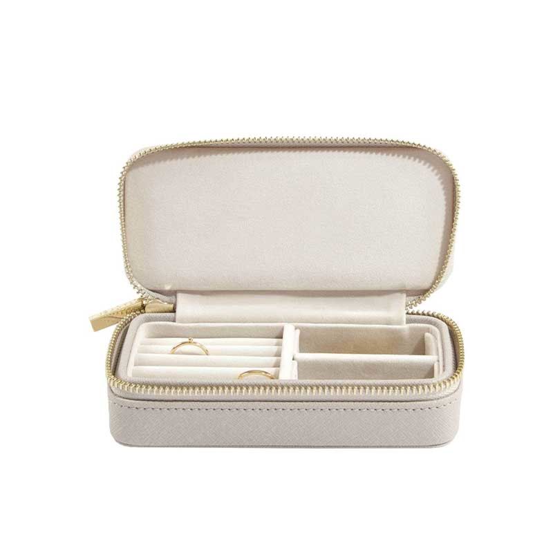 Blush Pink Large & Petite Travel Jewellery Box