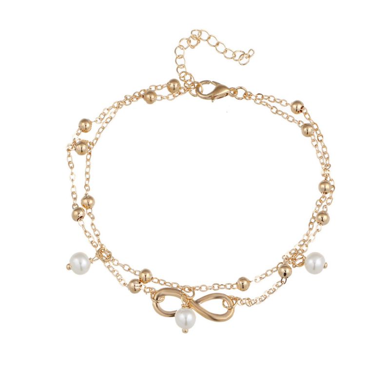 Bohemian Multi Layered Beads Ankle Bracelet for Women Leg Chain Africa Ankle Bracelet