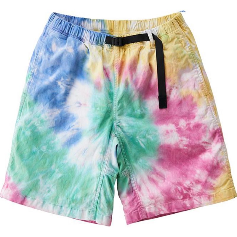 Booty Casual Tye Dye Drawstring Men Beach Shorts