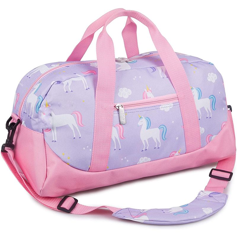 Boys and Girls Carry on Travel Bpa-Free Portable Lightweight Overnighter Duffle Bag Kids