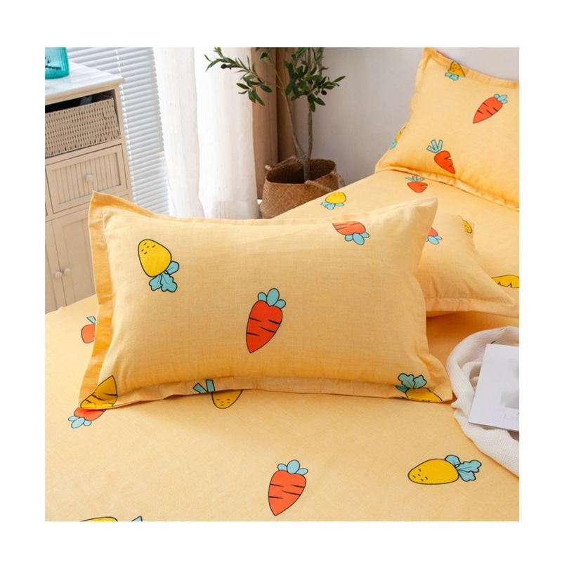 Cartoon Printed 48*74Cm Pillowcase Cover 100% Polyester Cotton Pillow Case