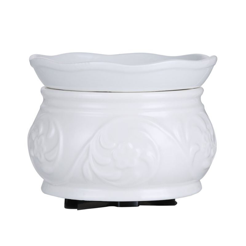 Ceramic Electric Wax Warmer Ideal for Spa and Aromatherapy Use Wax Melts and Cubes as Well as Essential Oils Wax Heater