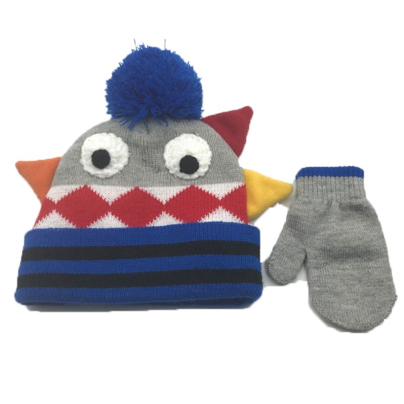 Children's Monster Animal Knit Hat Fun Children's Toy Hat