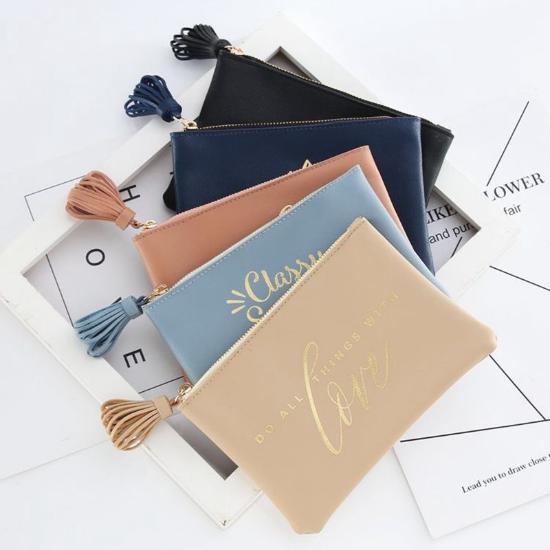 Coin Purse Bags Monogrammed Multi Color Printing Pu Leather Women Pouch Bag