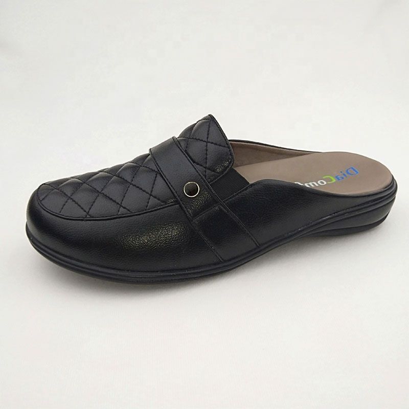 Comfortable Medical Orthopedic Diabetic Shoes with Leather Memory Foam