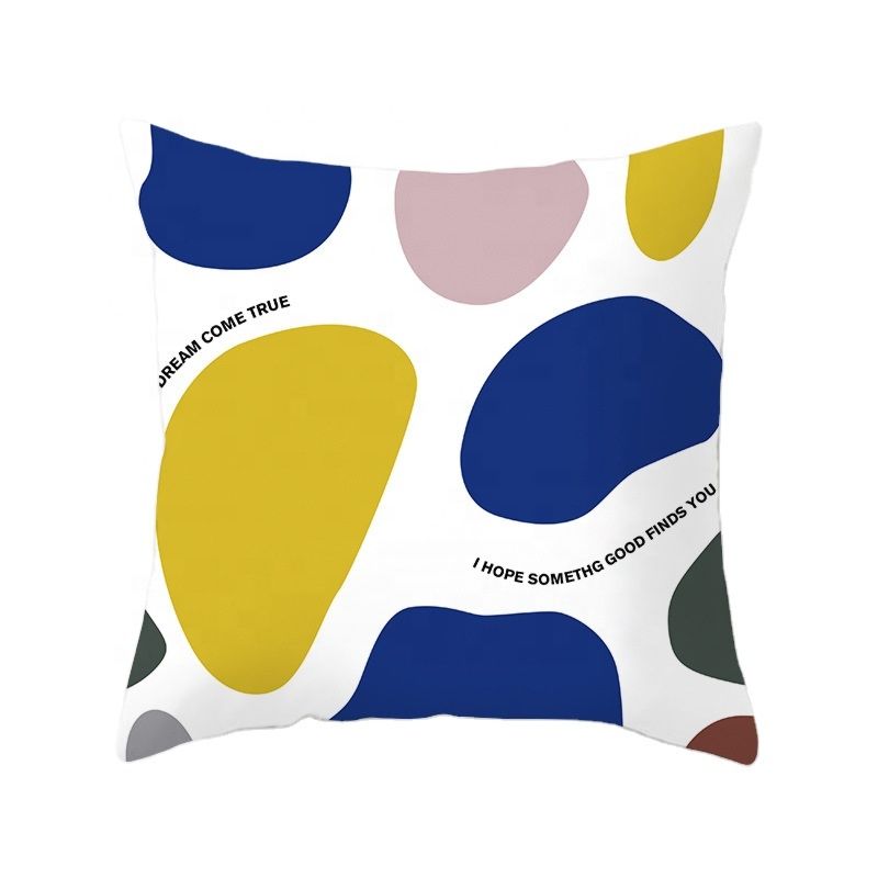 Customized Abstract Pillow Cover Throw Pillow Case Cushion Cover Collections for Home Decor