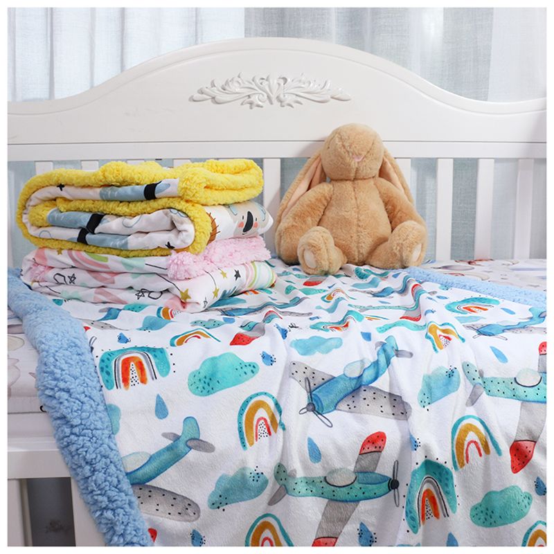 Custom sherpa blanket