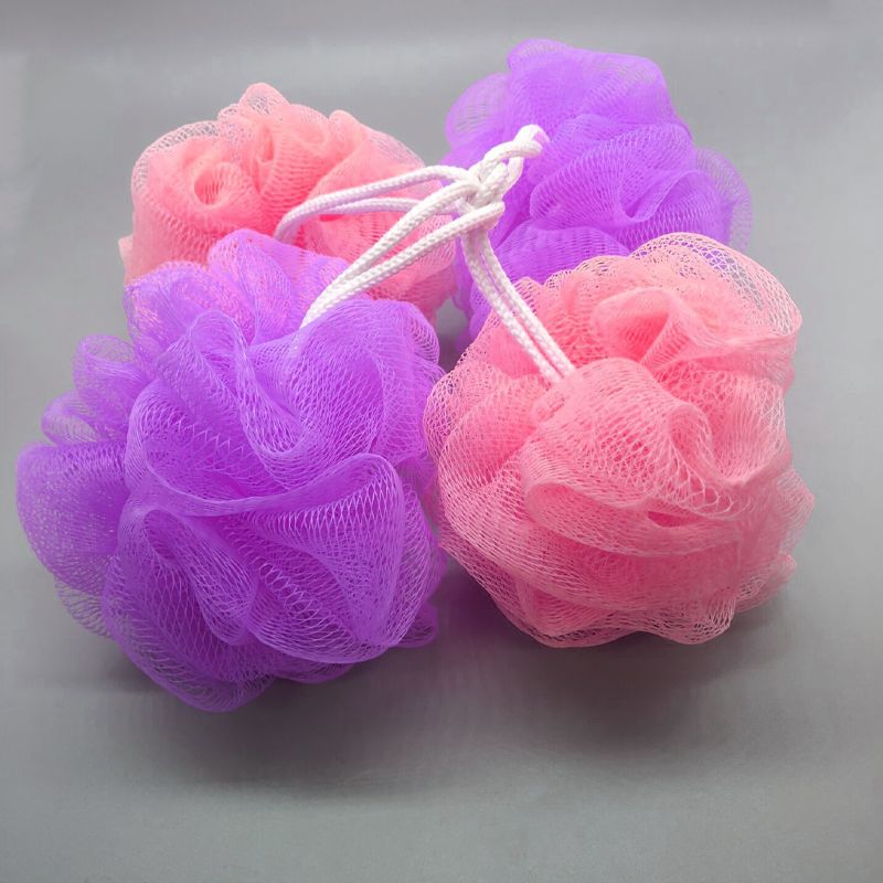 Customized Various Weight Women Body Washing Ball Mesh Hand Washing Tool Soap Saver