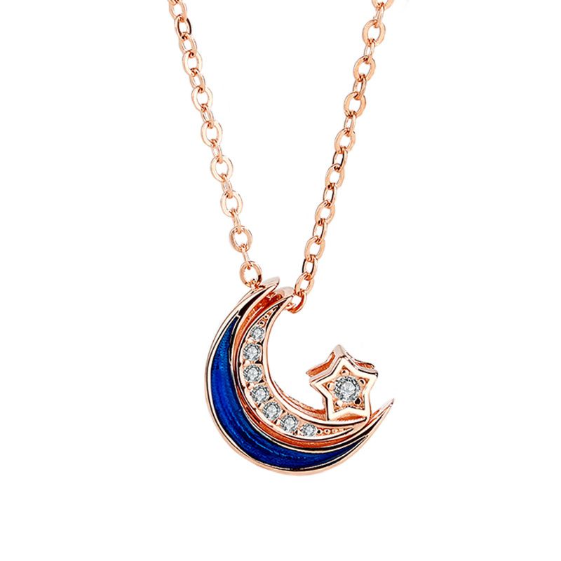 moon star necklace