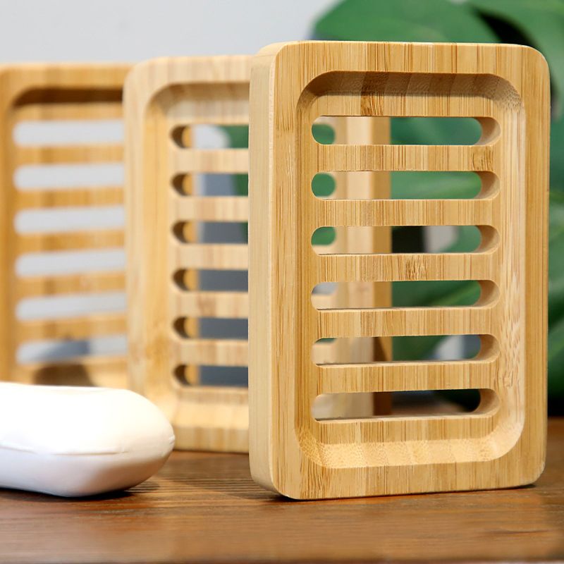 Design Bathroom Bamboo Soap Dish Bamboo Wooden Soap Dish Holder Bath Soap Tray