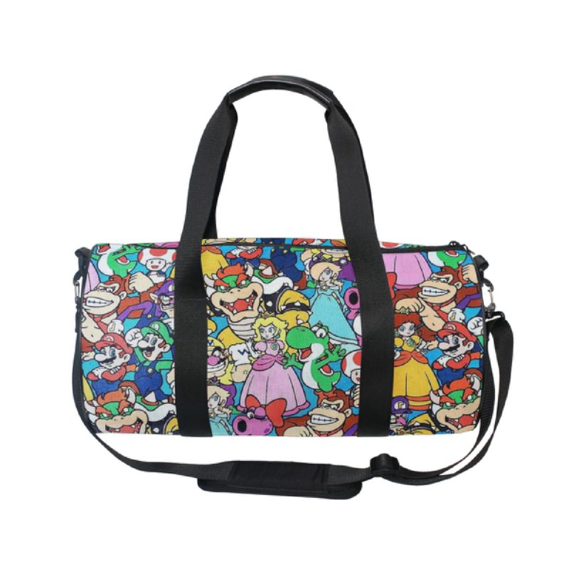 Design Print Large Capacity Luggage Bag Graffiti Travel Duffle Bag