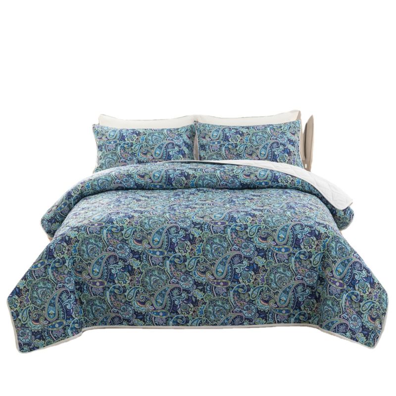 Direct Price Soft Microfibre Luxury Quilts Bedding Bedspreads Set