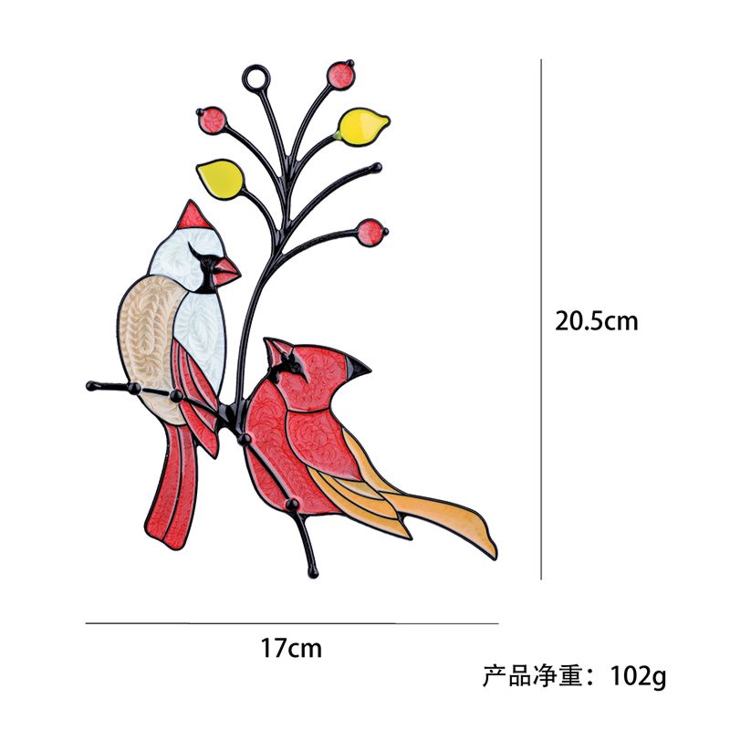 Dropshipping Metal Alloy Bird for Window Decoration,Indoor & Outdoor Statue