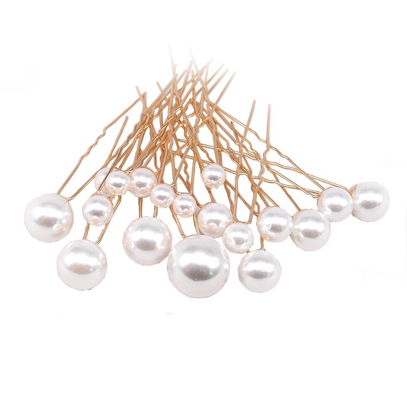 Durable Using Popular Product Sweet Pearl U Shaped Hair Pins
