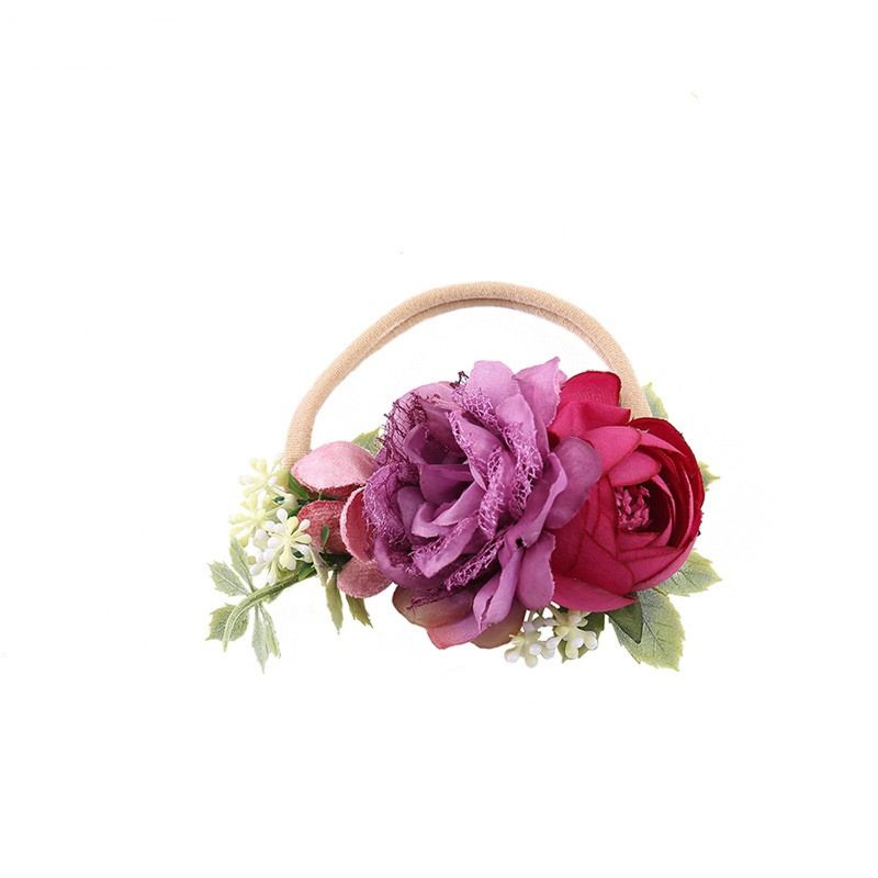 Eco-Friendly Headband Color Nylon Hair Bands Baby Girls Elastic Hairband