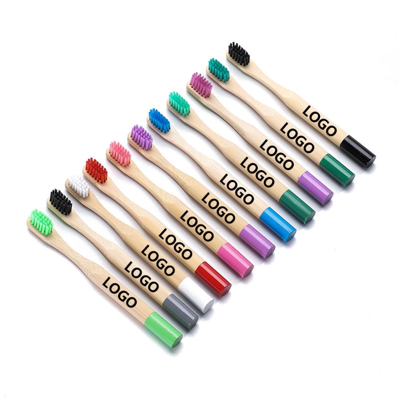 Eco-Friendly Natural Biodegradable Kids Soft Baby Adult Bamboo Toothbrush