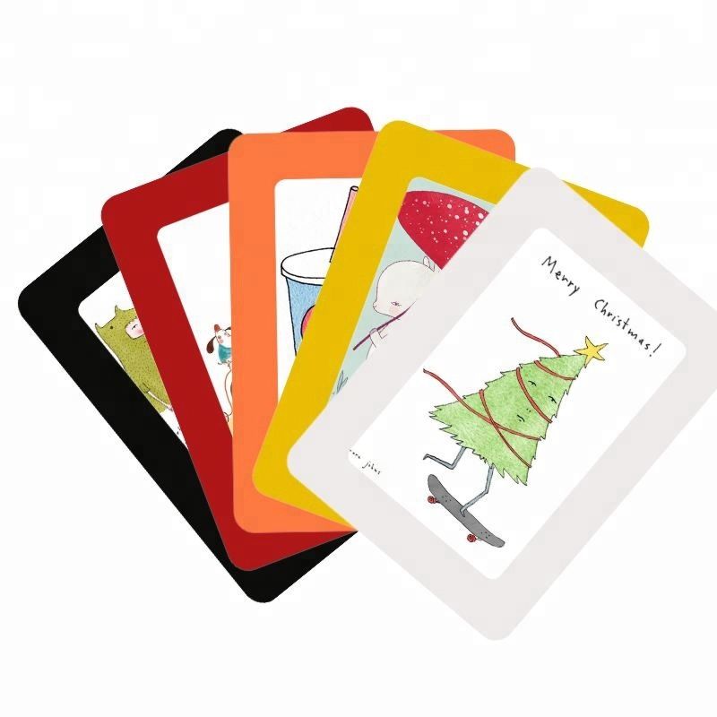 Eco-Friendly Six Pictures Photo Frames Attracted on the Fridge
