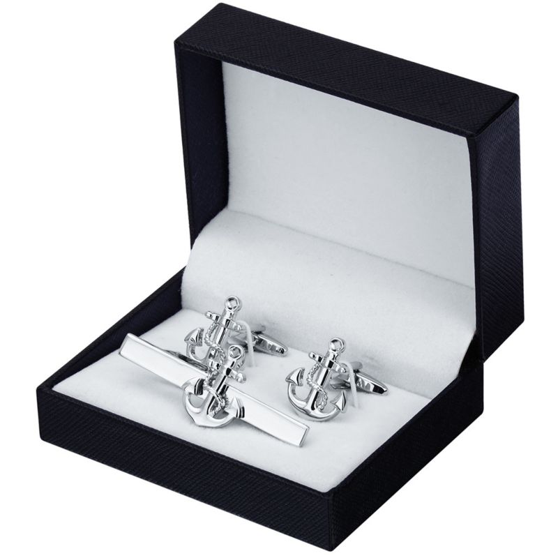 Gold plated cufflink