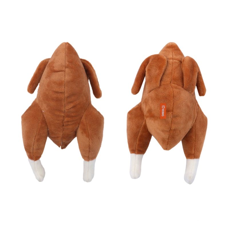 Fast Delivery Turkey Food Pet Toy Plush Dog Toy