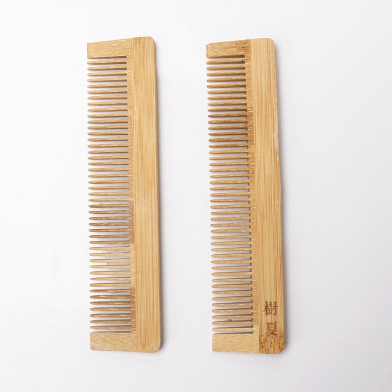 Fine-Tooth Anti-Static Small Mokushi Comb for Men and Women Pocket Combs