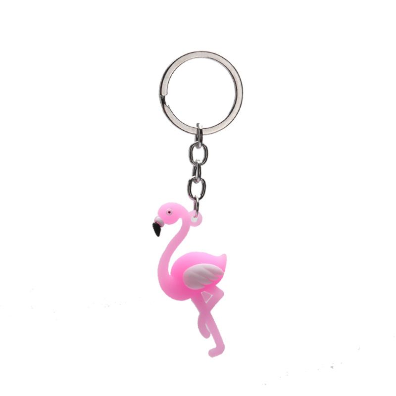 Flamingo Keychain Keyring Accessories Pendent