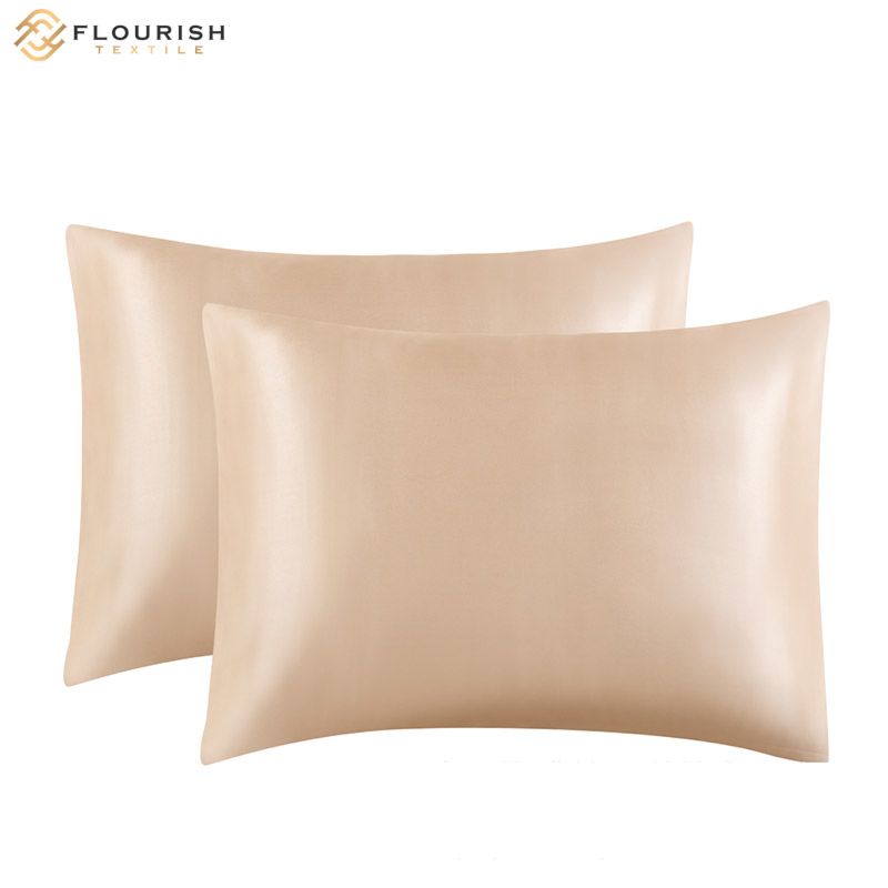 Flourish Bedsure Satin Pillowcase for Hair and Skin Queen Pillowcase 2 Pack 20X30 Inches - Satin Pillow Cases