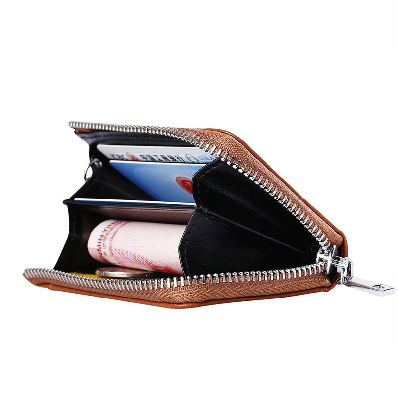 Flourish Stylish Pu Leather Wallet Men Simple Casual Short Male Wallet Small Clutch Purse