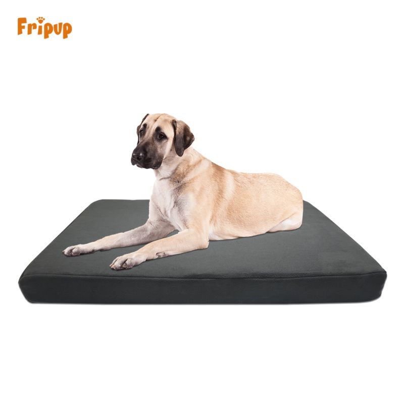 Fripup Orthopedic Different Sizes anti Odor Washable Pet Bed for Dogs and Cats