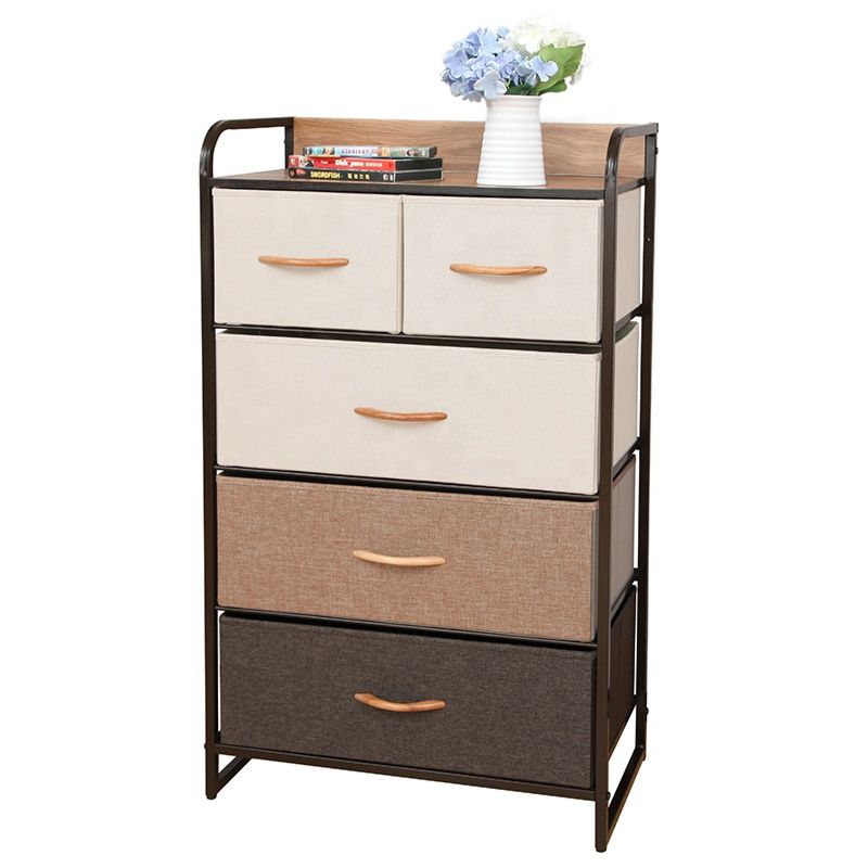 Furniture Storage Tower Unit for Bedroom Dresser with Drawers Storage