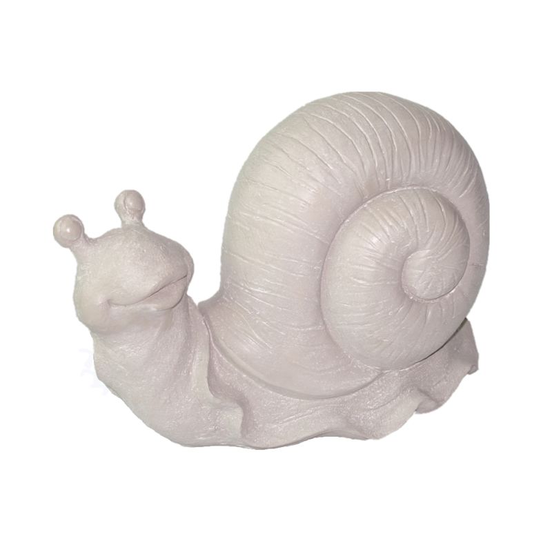 Garden Decoration Resin Craft Garden Cement Snail Statue Decoration Polyresin Concrete Effect Snail