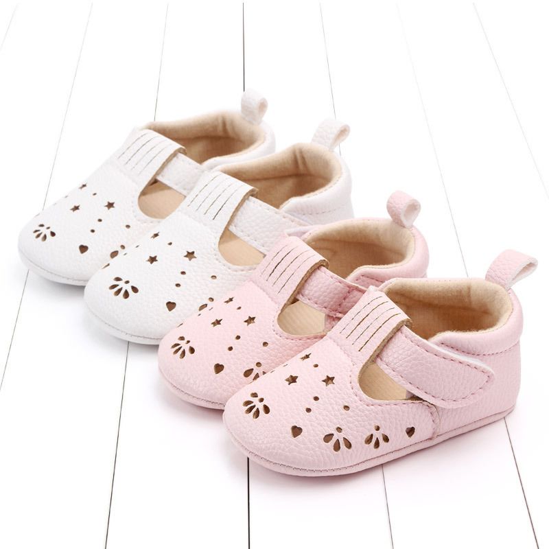 Girl Baby Spring and Autumn 0-1 Year Old Half Rubber Soled Antiskid Shoes Baby Walking Shoes