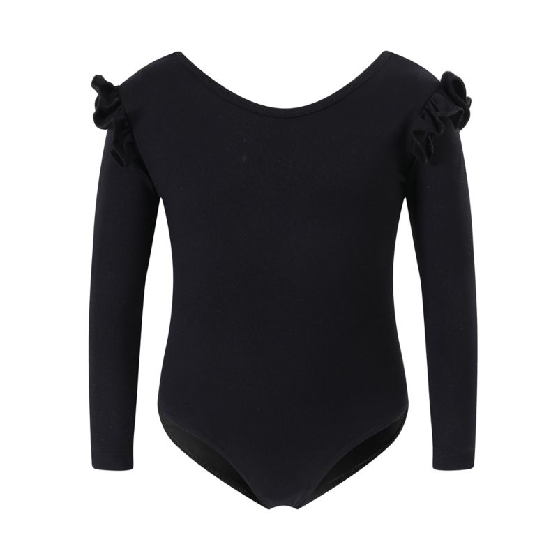 Girls Long Sleeves Supplex Ballet Leotards Training Danc Ewear Dance Leotards Gymnastics