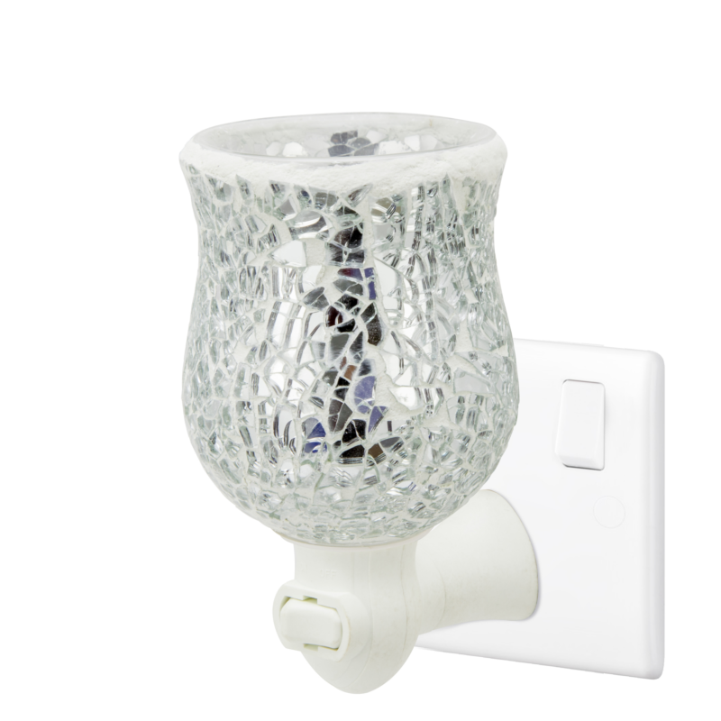 Glass Electric Incense Wax Warmer Burner Essential Oil Wax Melting Warmer for Fragrance Night Light Aroma Decorative Lamp