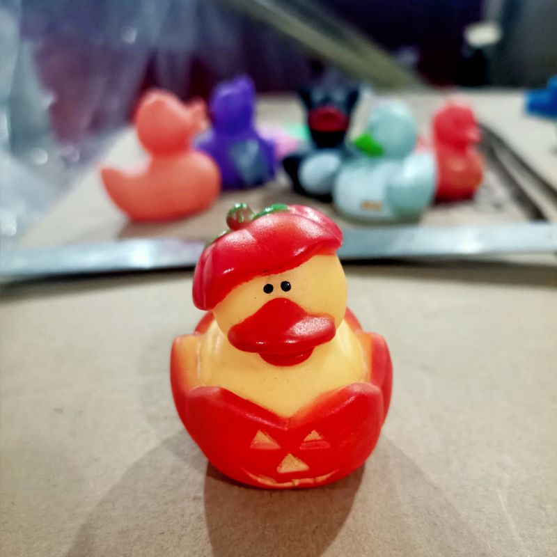 Yellow Soft Rubber Toy Duck