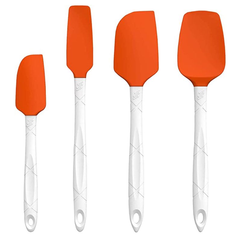 Heat Resistant Cooking Baking Tool Kitchenware Homeware Silicone Spatula Scraper Slicker Turner Set