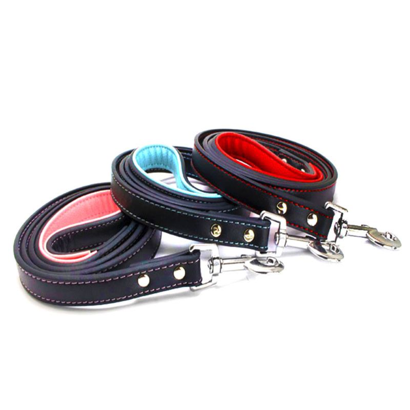 Hello Selected Dropshipping Pet Dog Leash Large Dog Genuine Leather Pet Dog Leash Lead for Pet Leash