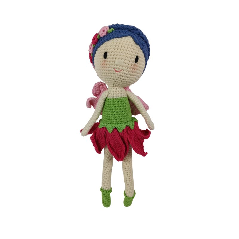 Heybabee Wholesales 100% Cotton Baby/Kids Crochet Amigurumi Doll Stuffed Toys