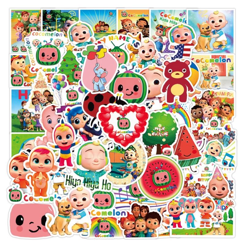 High- Pvc Vinyl Sticker Die Cut Self Adhesive Waterproof Stickers for Kids, Bottle, Laptop, Luggage