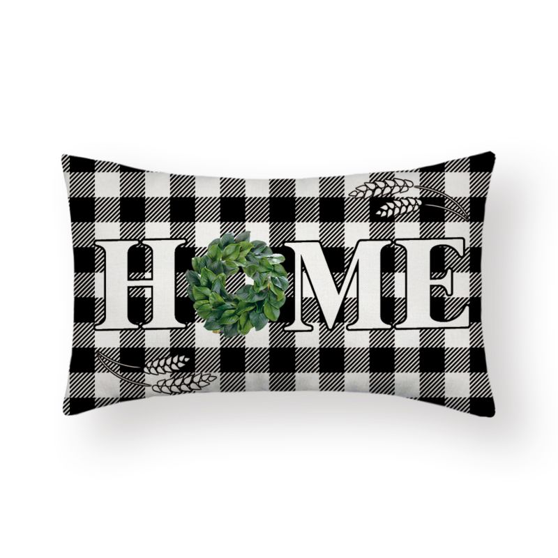 Home and Love Lattice Pillow Series Single-Sided Printing