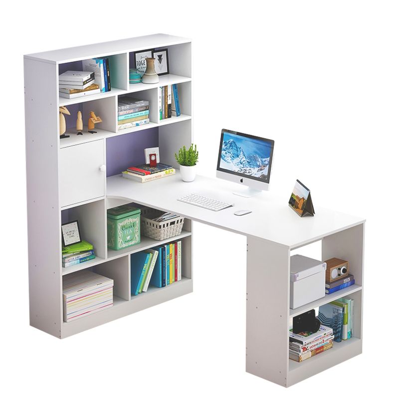 Home Multi-Function Student Table Modern White Office Furniture Desk Service