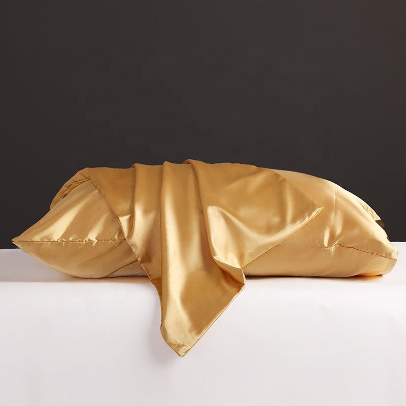 Home Soft Travel Queen Size Envelope Closure 100% Satin Pillowcase
