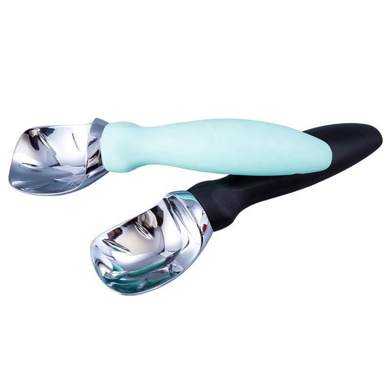 Ice Cream Tools Zinc Alloy Ice Cream Scoop with Non-Slip Pp Handle