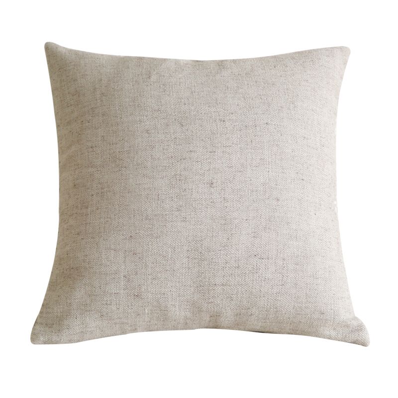 Innermor Solid Jaq Cushion Cover Polyester Pillow Case Home Modern Decorative for Sofa Bed Car Seat 45X45 Ready Made